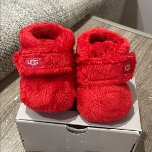 UGG Red Baby Walker Shoes